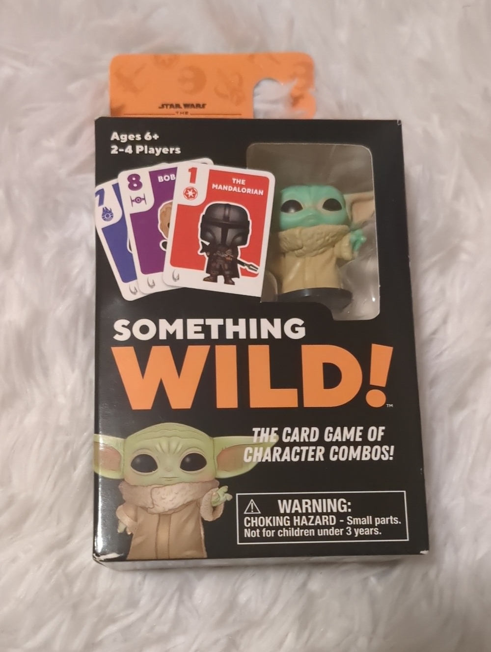 Funko Something Wild! Card Game "Mandolorian STAR WARS" with Green Grogu Figure